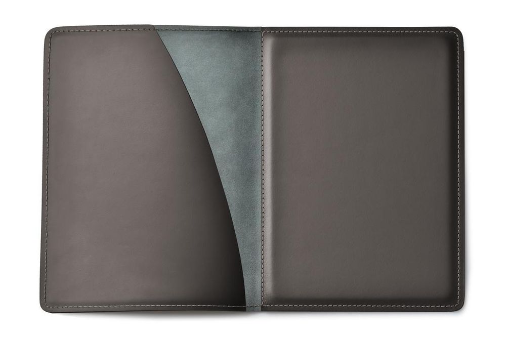 Папка НА ПОДПИСЬ из кожи цвет ШОКОЛАД