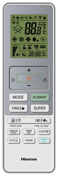 Внутренние блоки настенного типа серии VISION PRO FREE Match DC Inverter AS-10UW4RXVQH00AG