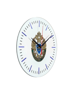 Настенные часы "Эмблема Пограничной службы 02 52"