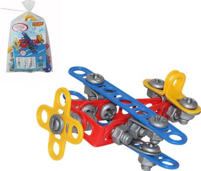 Конструктор "Изобретатель" -"Самолёт№1" 57эл. пакет (Полесье)