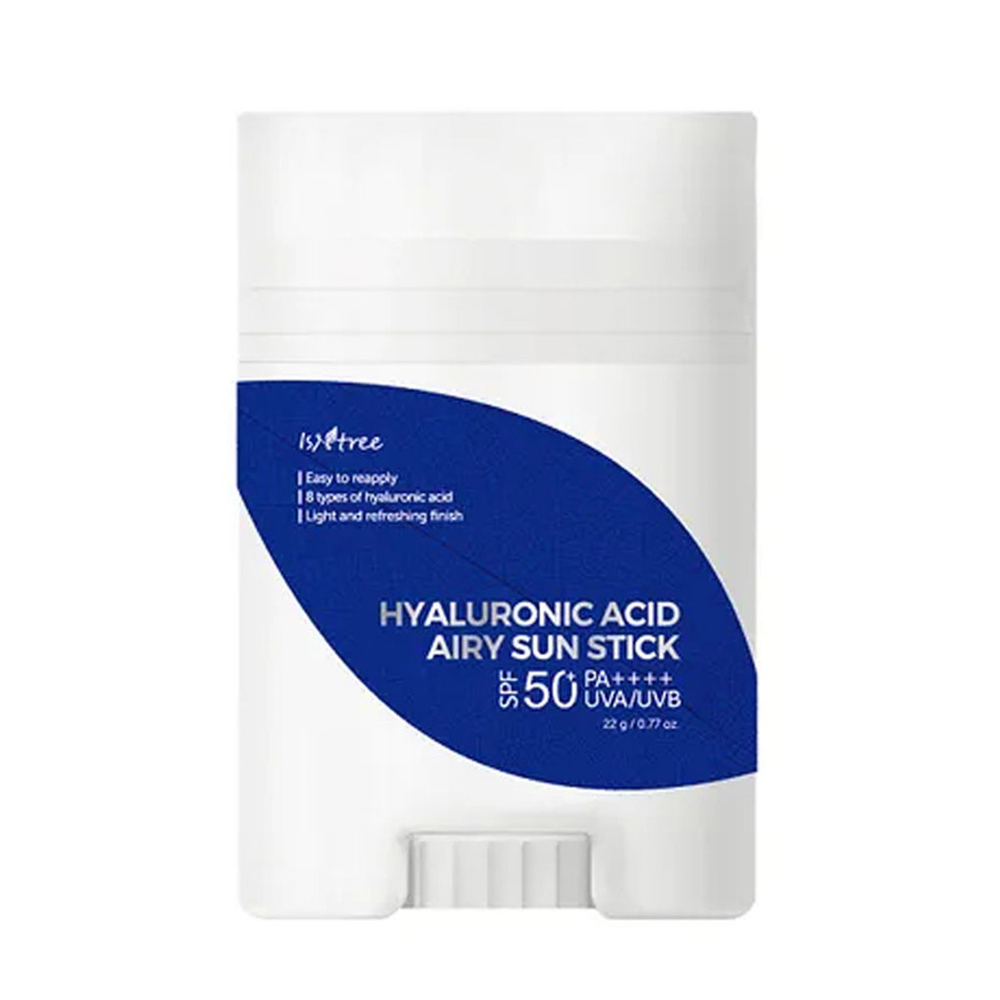 Isntree Стик солнцезащитный охлаждающий - Hyaluronic acid airy sun stick SPF50+ PA++++, 22г