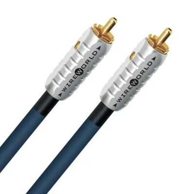 Wireworld Luna 8 Interconnect 0.5m Pair, кабель межблочный RCA, 0,5м., пара. (LUI0.5M-8)