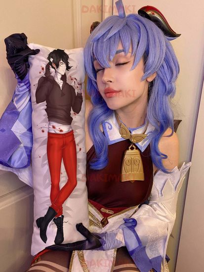 Мини дакимакура Айзек Фостер из Ангел кровопролития арт. M0501, 60х20 см