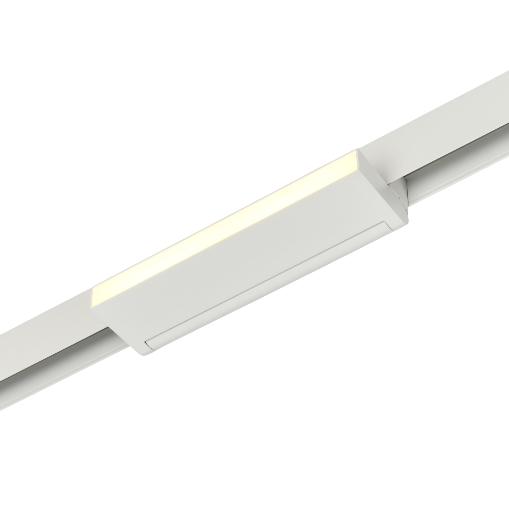 Трековый магнитный светодиодный светильник 16W 48V MyFar Flow MT0212-16W3K-W