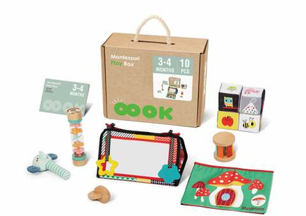 Монтессори Play Box для малышей (3-4 мес.)