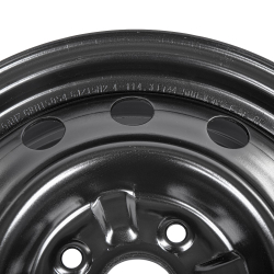 Диск штампованный R15 6J 4x114.3/56.6 ET44 GANZ Black GRN15054