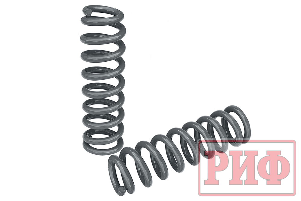 Пружины передние Toyota Land Cruiser Prado 150 дизель +50 кг, бензин 50-100 кг, лифт 45 мм РИФ