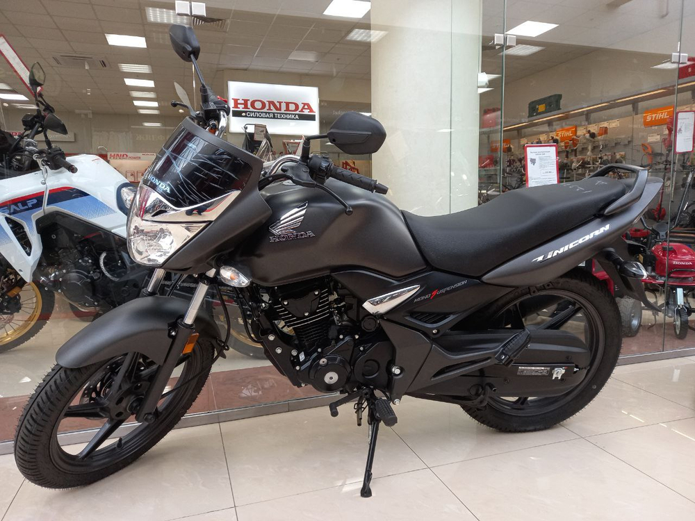 Мотоцикл Honda UNICORN 160CC серый