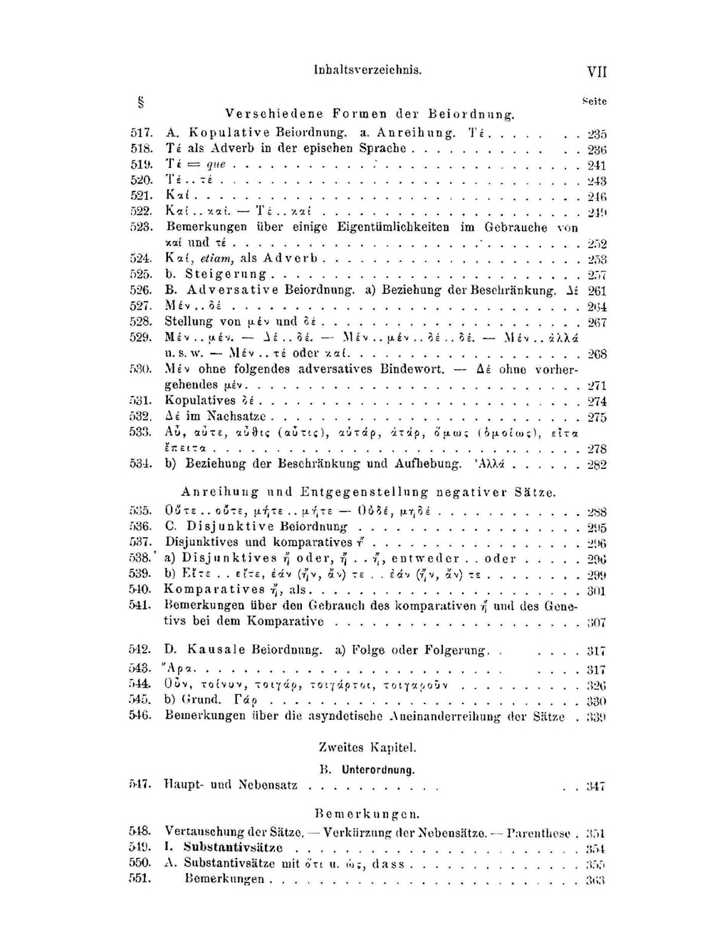 Ausführliche Grammatik der griechischen Sprache. Teil 2. Satzlehre. Band 2 | R.Kühner