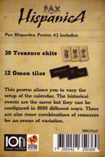 Pax Hispanica Promo Pack 3 Omens & Treasures