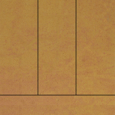 Тротуарная плитка ПРЯМОУГОЛЬНИК 900х300 мм - Листопад гладкий Сахара