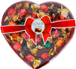 Шоколад Лексус Конфеты с Кремовыми Начинками в большой пластиковой подарочной коробке / Lexus Assorted big plastic gift box 240г