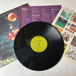 Винтажная виниловая пластинка LP Deep Purple Who Do We Think We Are (USA 1973) Первый Пресс Болотный Ворнер