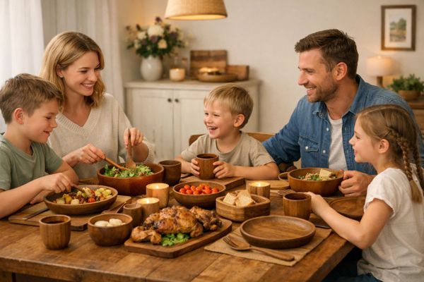 Как деревянная посуда меняет семейные ритуалы приема пищи
