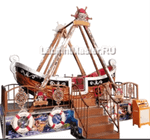 Аттракцион качели «Пиратский корабль» 5,5×3×3,5 м