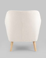 Кресло Ричи тедди белый