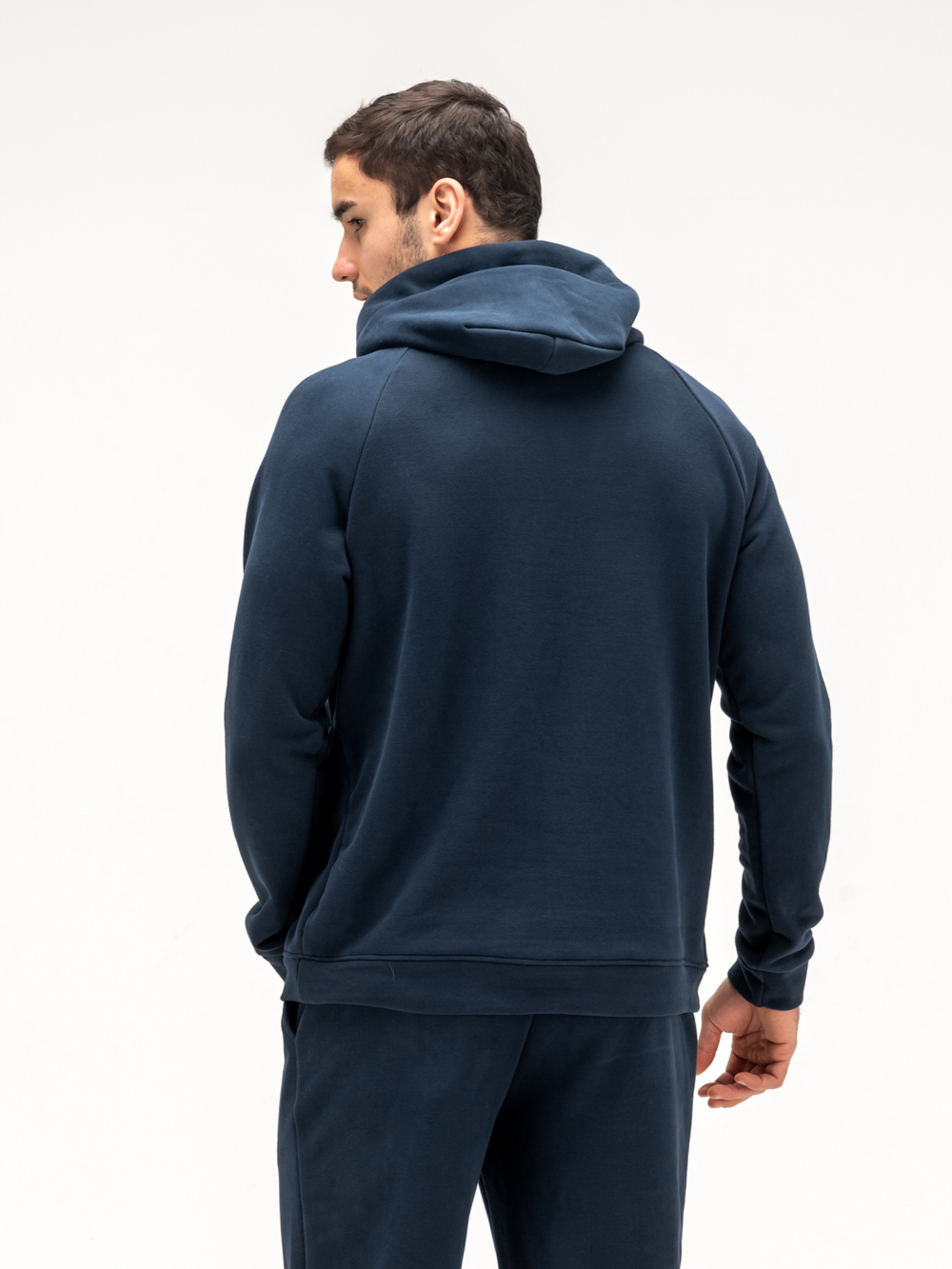 Костюм мужской спортивный (без начеса) Темно синий