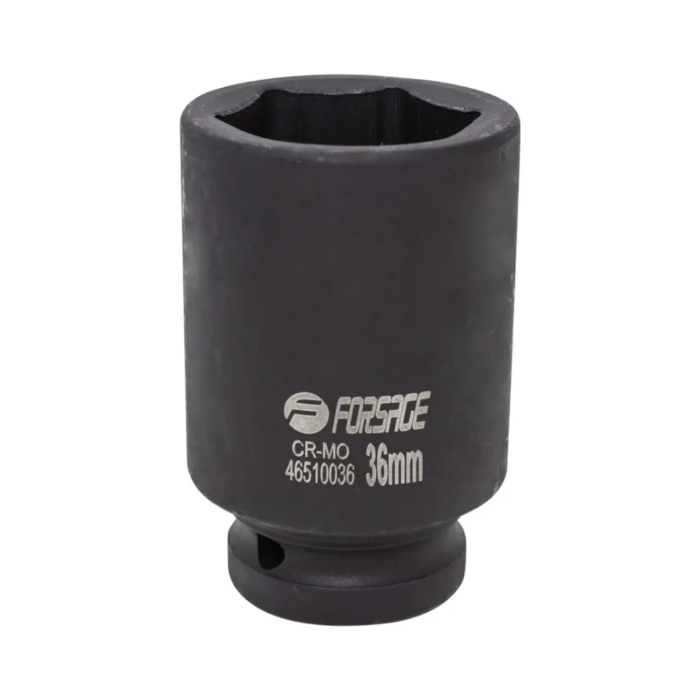 Головка ударная глубокая 36мм 3/4''6гр. Forsage F-46510036