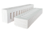 Кирпич 0.75 НФ Белый (ригельный)