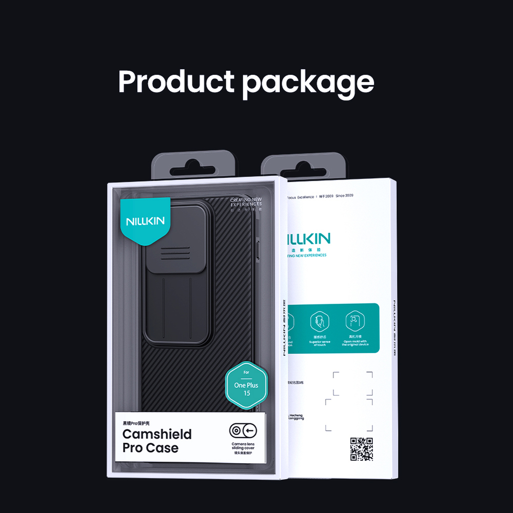 Чехол защитный для смартфона OnePlus 15, серия CamShield Pro Case (защитная сдвижная шторка для камеры) от Nillkin