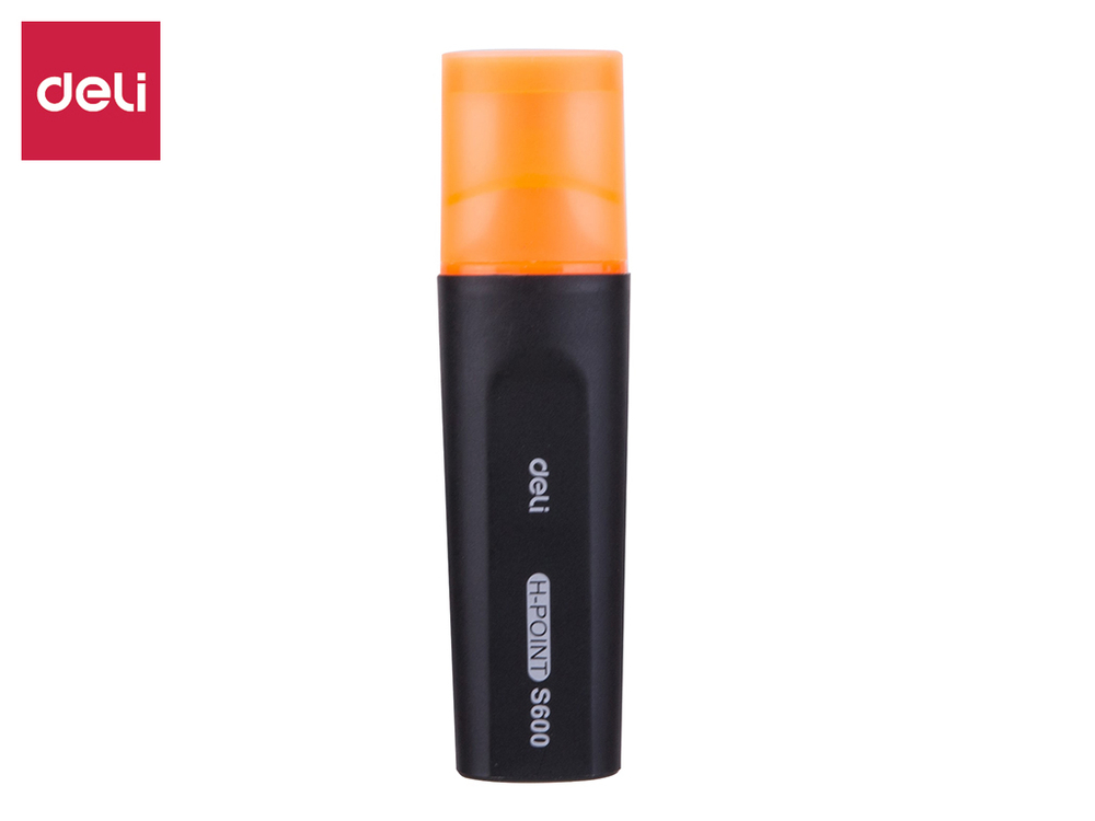 Текстовыделитель DELI "S600" 1-5 мм, оранжевый