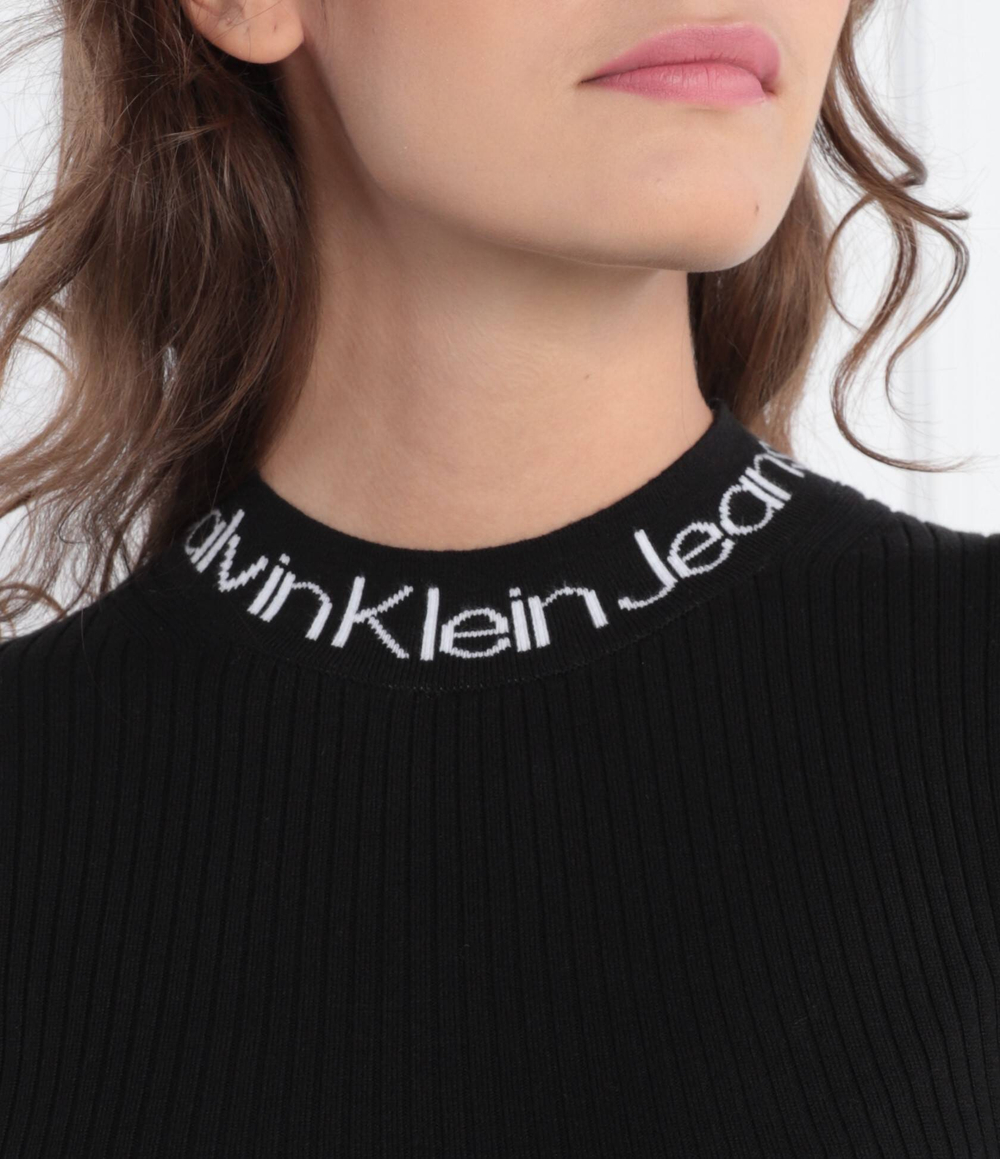 Платье LOGO INTARSIA CALVIN KLEIN JEANS - черный(J20J222719)