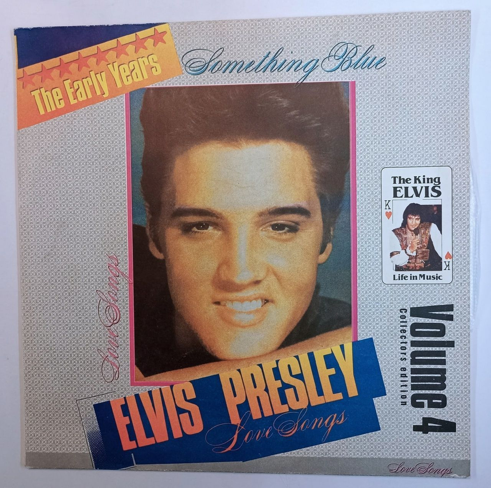 Elvis Presley Something Blue, Volume 4 Немного Грустно (Пластинка 4) (Russia 1993)