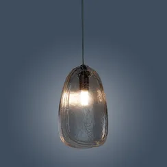 Подвесной светильник Jewel высота 19 см, прозрачный, медный