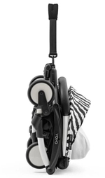 Коляска прогулочная Stokke YOYO3 рама белая White Zebra