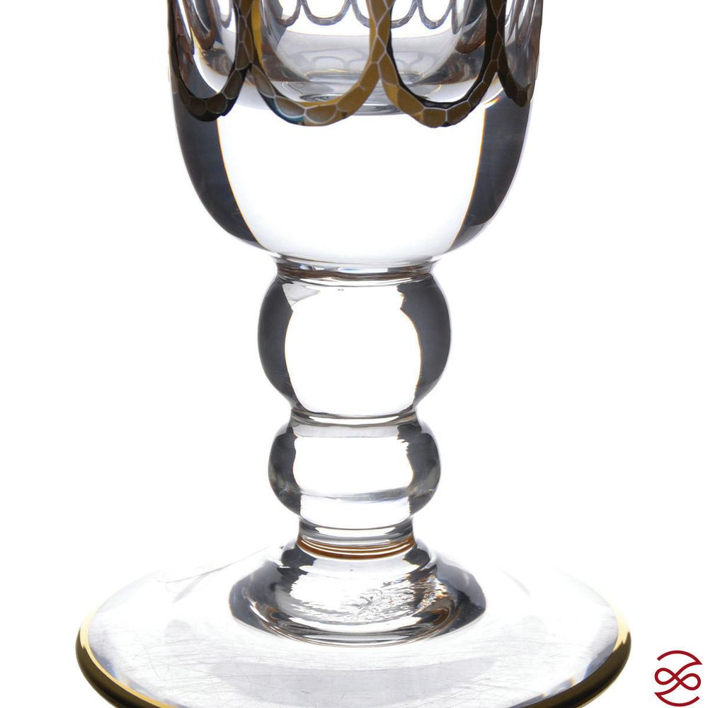 Набор фужеровTIMON Tiziano Golden/Palm (6 шт) 260 мл