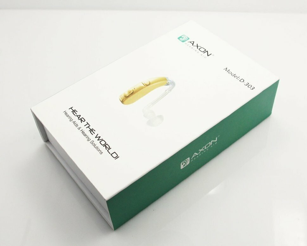 Слуховой аппарат Axon D-303, заушный