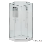 Душевая кабина Grossman Classic GR170D (100х100х205) дверь распашная,4 места