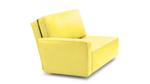 Диван Лорма Galaxy Yellow 197*100*86 см, Желтый Экокожа Аккордеон Фиеста
