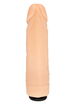 Телесный фаллос-насадка для трусиков с плугом - 17,5 см. (Цвет: телесный)