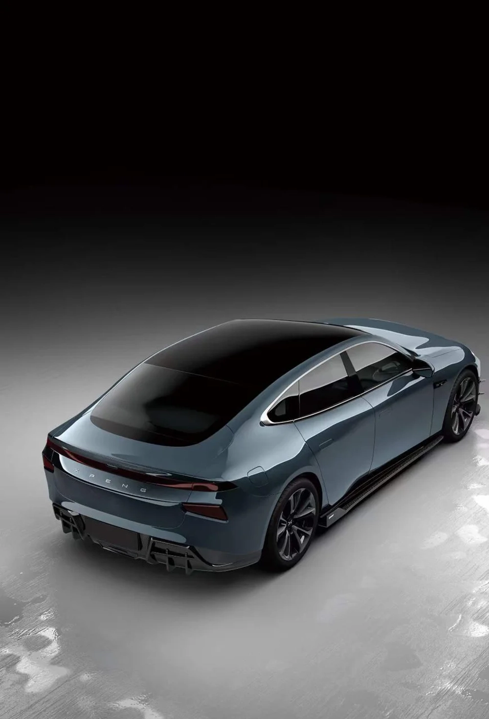 Карбоновый обвес для Xpeng P7 2020-2024 Хпенг