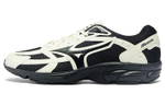 Mizuno Spark CN1 comfortable walking and jogging fabric synthetic leather shock absorption, non-slip, wear-resistant, breathable, low-cut casual running shoes for men and women in the same style black and white