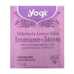 Yogi Tea, Мелисса с бузиной, для иммунитета и стресса, без кофеина, 16 чайных пакетиков, 32 г (1,12 унции)