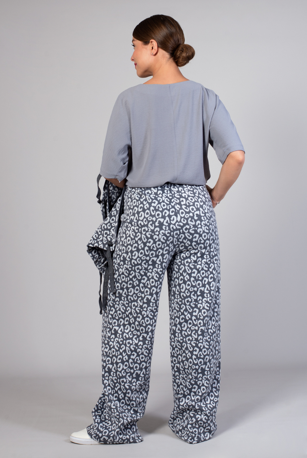 Брюки женские 4105АП, Леопард #225Леи024105АП