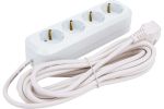 Удлинитель Универсал E-304 4 гнезда 5 метров с заземляющими контактами ПВС 3х1 9631982 16973