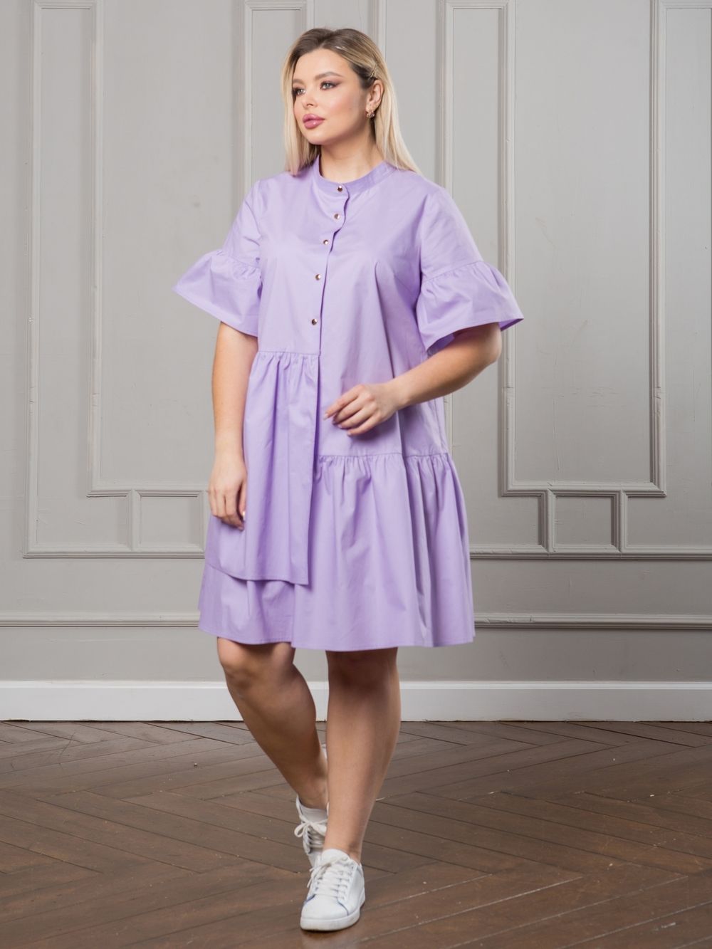 Платье 1247 фуксия Novita (Акция)