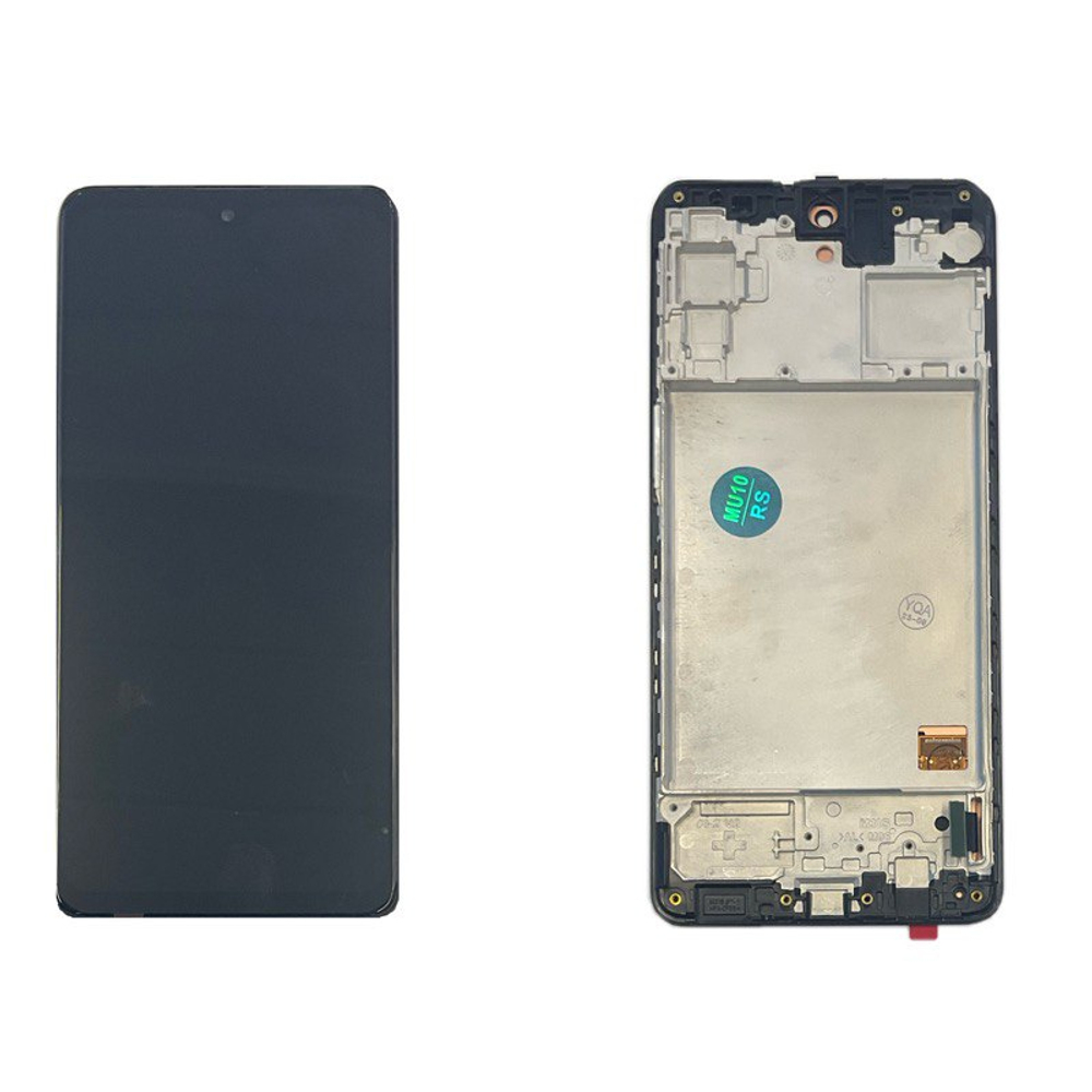 Дисплей для Samsung Galaxy M31s (M317F) с тачскрином и рамкой Черный - Oled (Small Size)