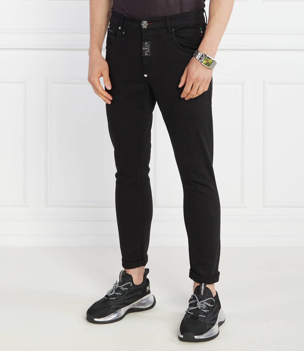 Джинсы Denim Trousers Philipp Plein - черный(MDT3552 PDE004N)