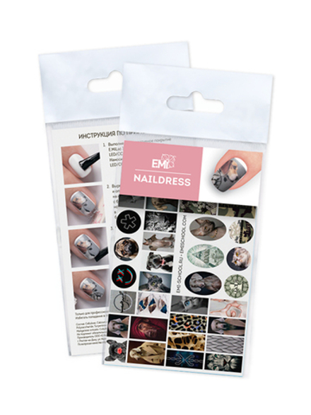 Naildress Slider Design №59 Монохром