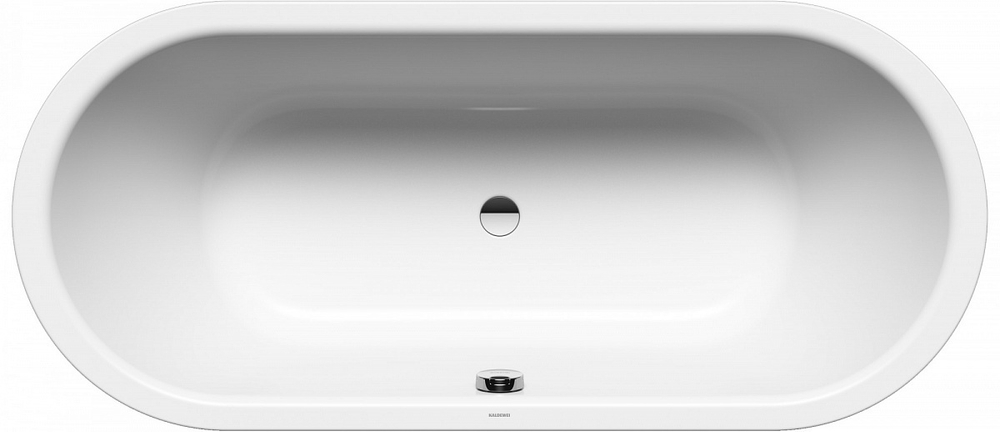 Стальная ванна Kaldewei CLASSIC DUO Mod.111, размер 1800*800*430, EasyClean, alpine white, без ножек