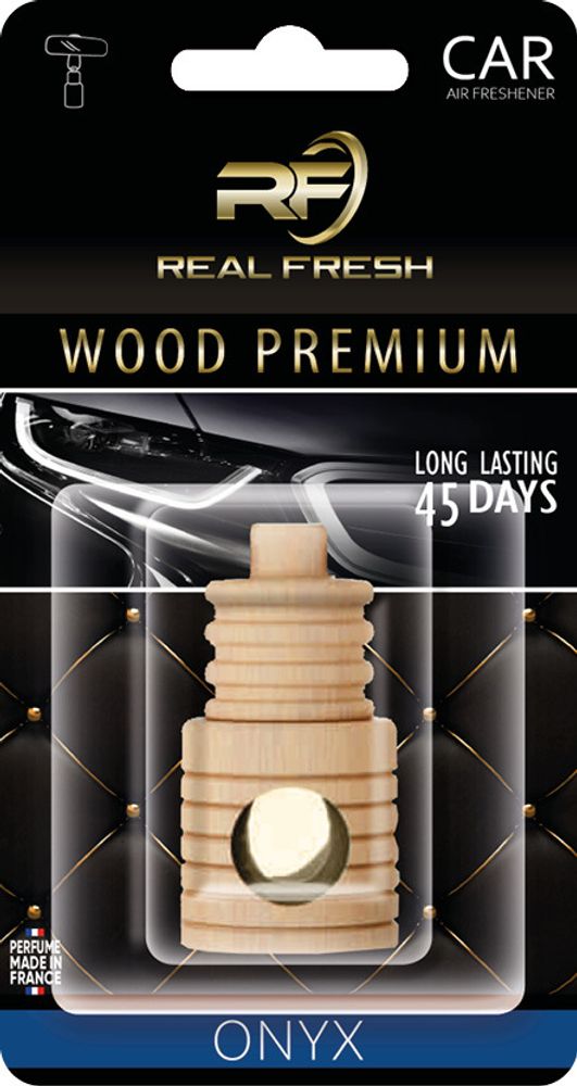 ОСВЕЖИТЕЛЬ ВОЗДУХА &quot;REAL FRESH&quot; WOOD PREMIUM ONYX 5ML