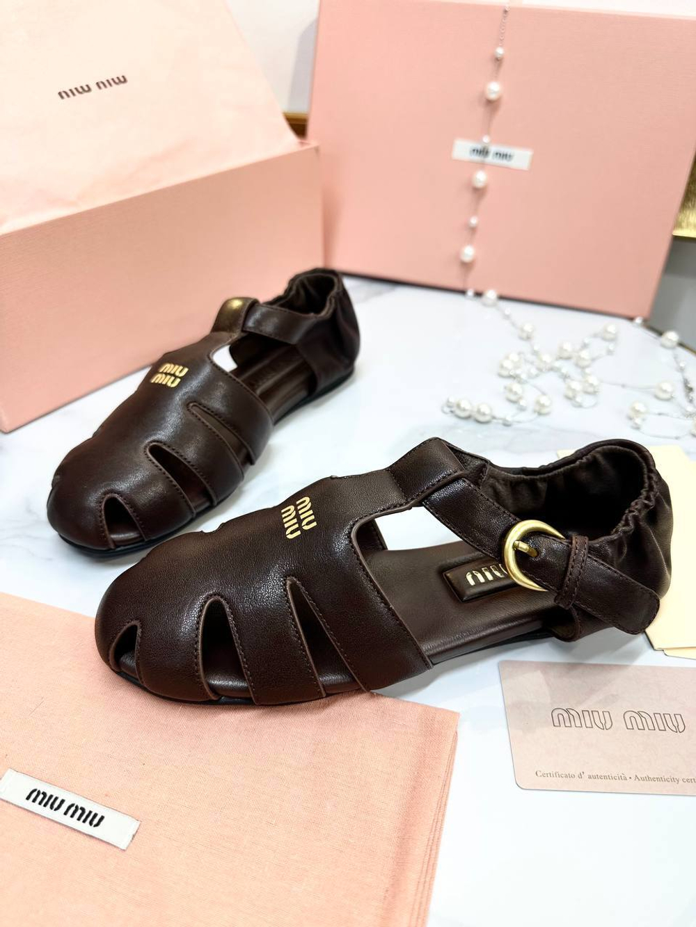 Сандалии Miu Miu