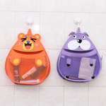 Сетка-органайзер для хранения игрушек в ванной/Медведь, 38*36см, +2 крючка в подарок!