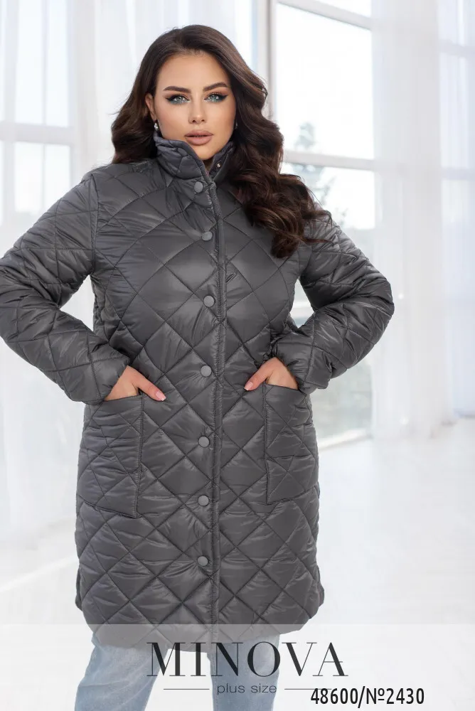 Куртка 2430-серый Minova