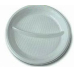 Тарелка 2-х сек D=220мм Интропластик, (комплект 100 шт)