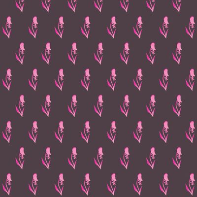 buy fabric abstract small watercolor flowers dark pink magenta